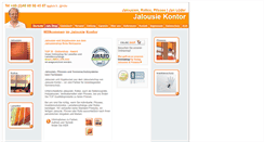 Desktop Screenshot of jalousie-kontor.de